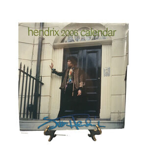 Authentic Jimi Hendrix Wall Calendar 2006 New Sealed Collectors Item Memorabilia